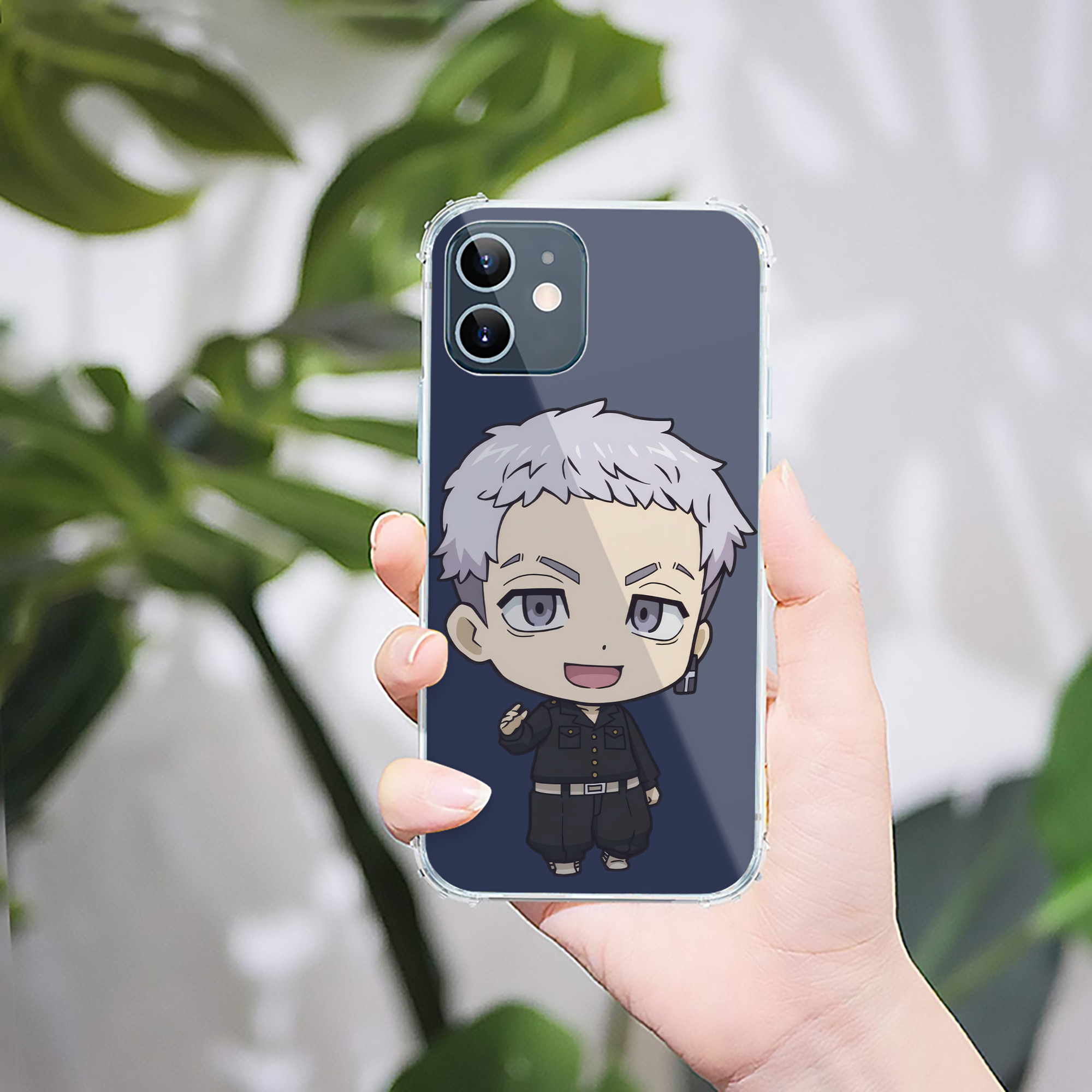 （画像用） 東京リベンジャーズ Tokyo Revengers 【iPhone 12シリーズ対応】透明スマホケース（クリアソフトケース）